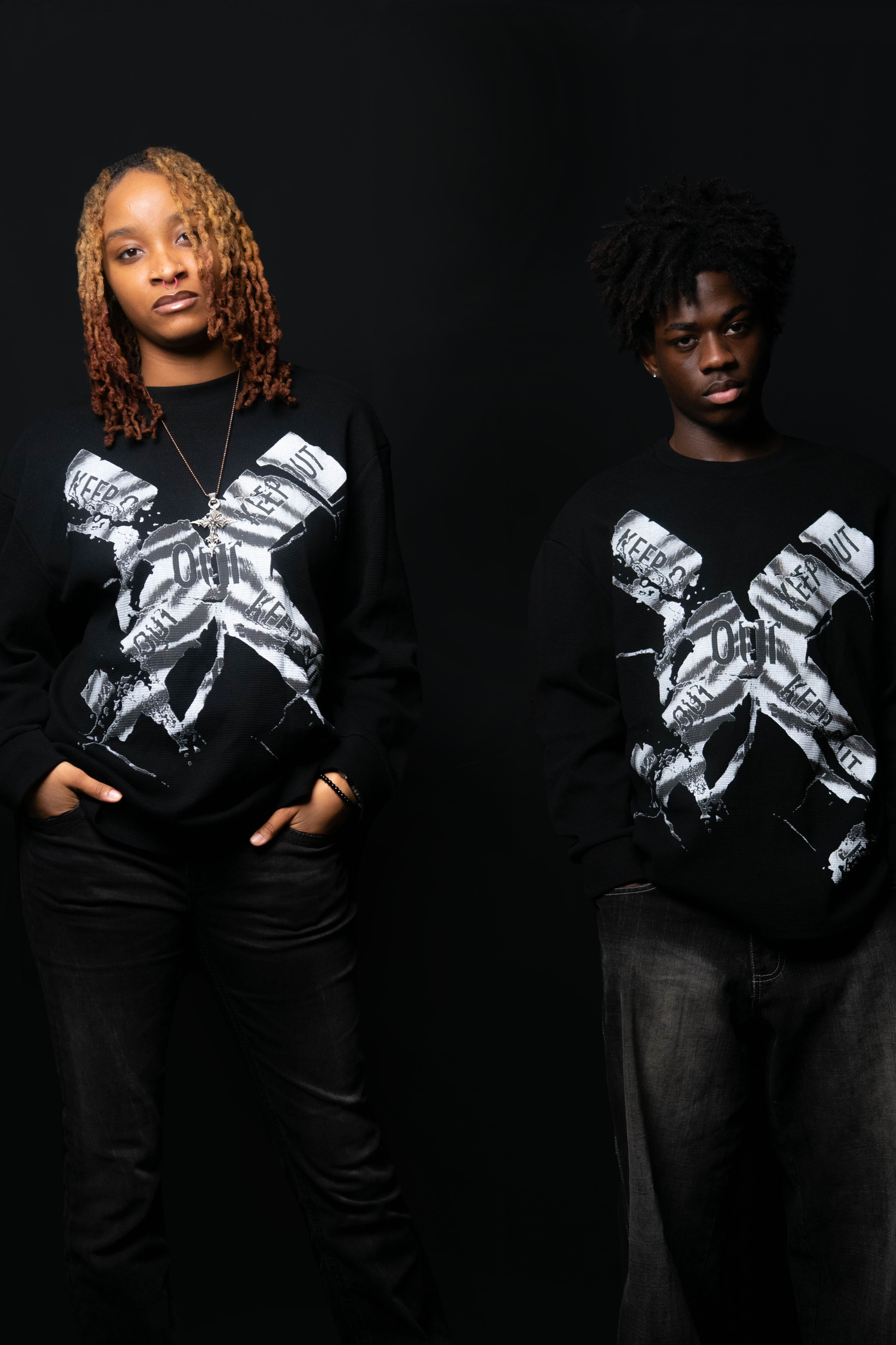 "Keep Out" Thermal Black