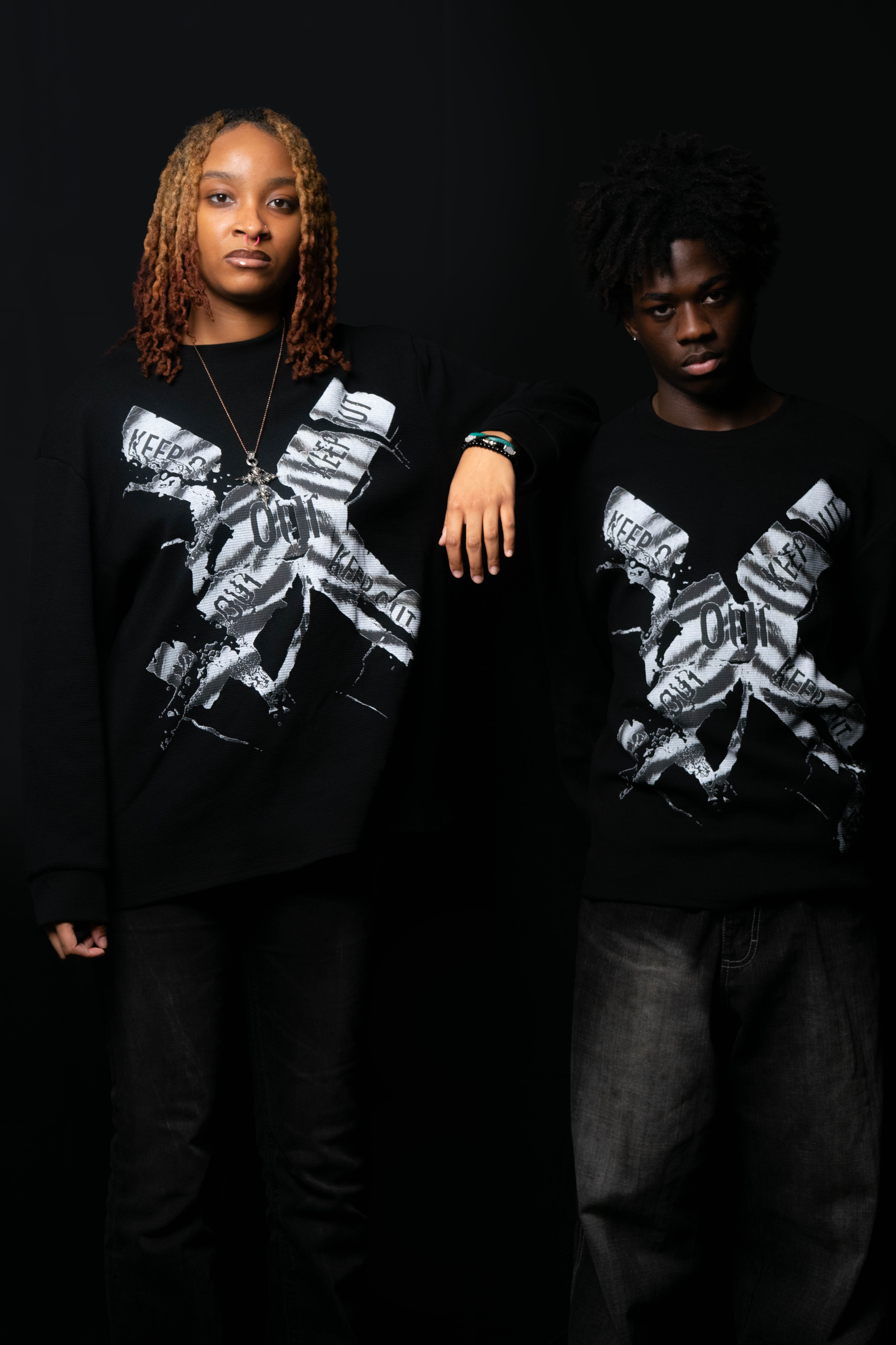 "Keep Out" Thermal Black