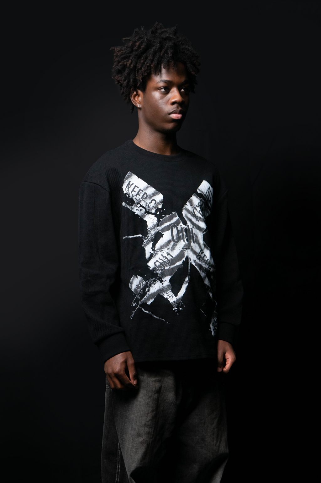 "Keep Out" Thermal Black