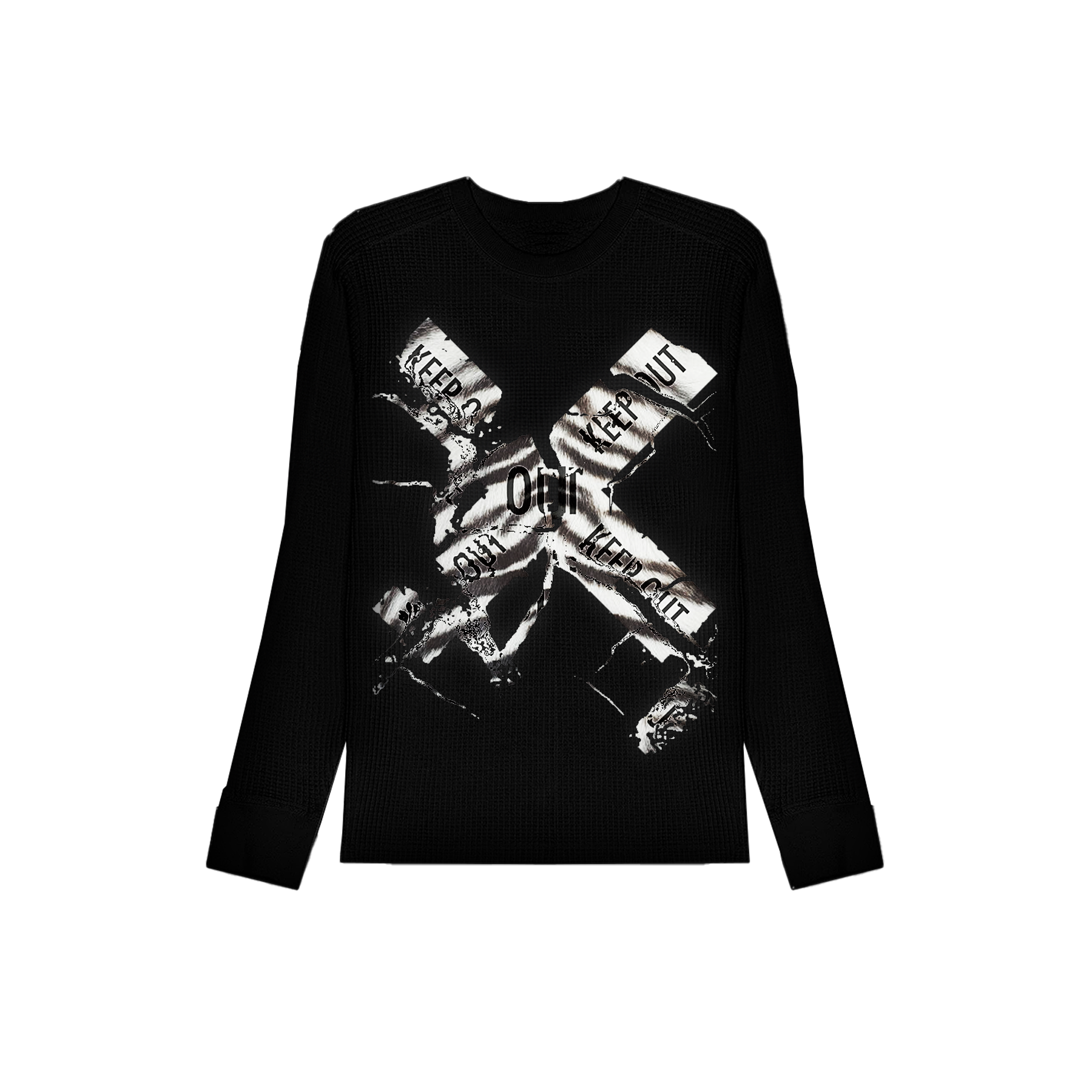 "Keep Out" Thermal Black